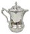 Antique Derby Silver English Victorian Silver Plated Large Warm Water Pitcher For Sale