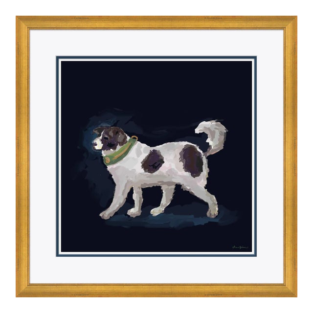 Courtly Dog Framed Art Print by Dana Gibson For Sale