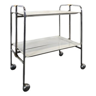 Vintage Mobile Service Cart For Sale