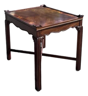 Vintage Mahogany Chippendale Heritage Side Table