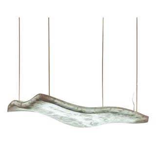Small Aire Pendant Lamp by United Alabaster For Sale