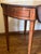 A Fine 18c Satinwood Table With Rosewood Crossbanding and Cuffed Feet. For Sale - Image 12 of 12