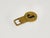 Goldenrod Letter J Initials Brass Bottle Opener #4919 attributed to Carl Auböck, Vienna, 1960s For Sale - Image 8 of 18