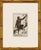 Pair of original hand-colored copper plate engravings published 1800, Paris for "Histoire Naturelle des Singes" by Pierre-...