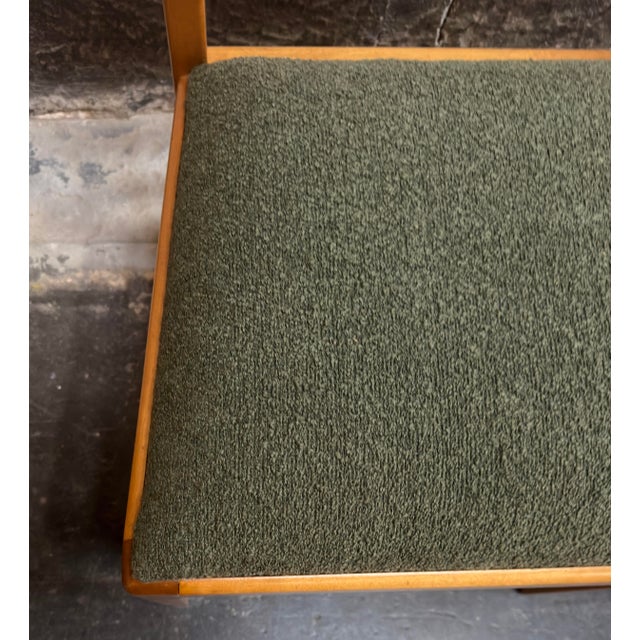 Vintage Mid-Century Swedish Modern Birch Dining Chairs - Set of Four Restored For Sale - Image 10 of 11