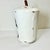 White Vintage Boho Chic Farmhouse Americana Metal White Jack-O-Lantern Pumpkin Lantern For Sale - Image 8 of 11