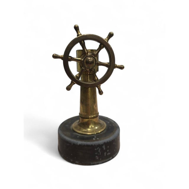 Unusual and highly decorative German cigar cutter, dating to around 1930, cleverly designed in the form of a telegraph...