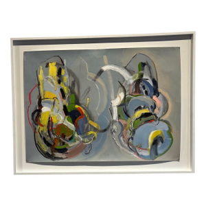 Contemporary Abstract Painting on Paper by Melanie Brown