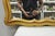 Wood Vintage Hollywood Regency Gold Scalloped Serpentine Wood Frame Wall Mirror For Sale - Image 7 of 15