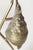 Metal Hollywood Regency Seashell Shape Table Lamp with Granite by Maison Charles, Paris, 1960s, Set of 2 For Sale - Image 7 of 17
