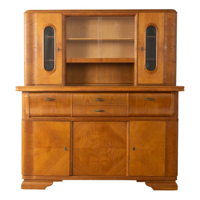 Art Deco Kitchen Cabinet, 1920s For Sale