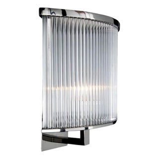 Collection Nettuno Wall Lamp in Metal and Glass by Jago For Sale