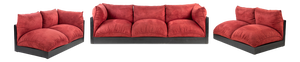 Down Modular Sofas by Carlo Bartoli for Rossi di Albizzate, 1973, Set of 3