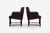 1950s Edward Wormley for Dunbar Pull-Up Lounge Chairs - a Pair For Sale - Image 5 of 12