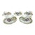 Haviland Limoges "Louveciennes" Flat Cups/Saucers-Set of 5-France-Pristine Mint! For Sale