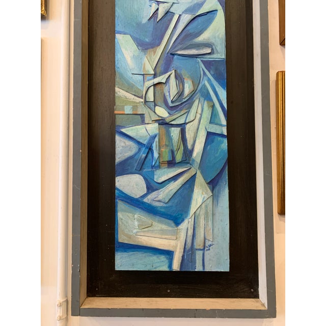 1960s 1969 Cubist Dimensional Assemblage For Sale - Image 5 of 10