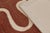 Brick Red Contemporary Mid-Century Brick Red & Cream Abaca Rug by Rug & Kilim, India For Sale - Image 8 of 10