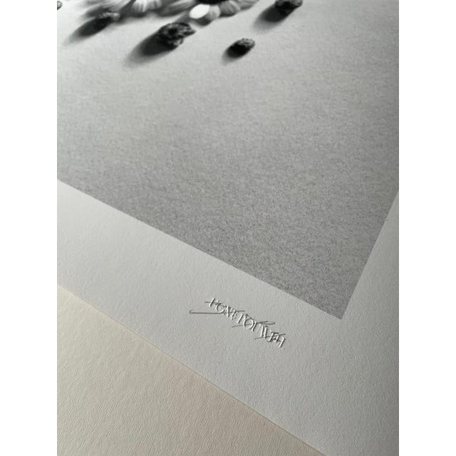Ramunės - Abstract Analogue Black and White Floral Photography, 3 of 5 2022 For Sale - Image 3 of 6