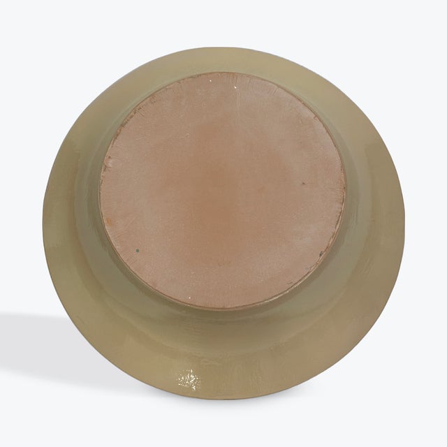 Spanish 21st Century Large Spanish Lebrillo Rabbit Bowl For Sale - Image 3 of 6