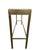 Metal Vintage Baker Furniture Modernist Metal & Tessellated Tile Console Table For Sale - Image 7 of 9