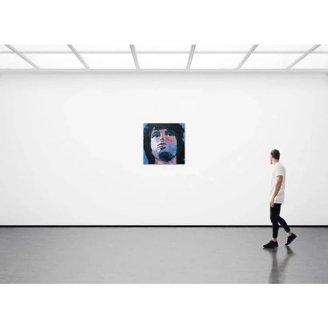 2020s Contemporary Portraiture Pop Art Oil Painting, Original Artwork For Sale - Image 5 of 12