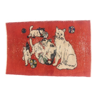 Vintage Turkish Sivas Rug, 02'08 X 04'01 For Sale