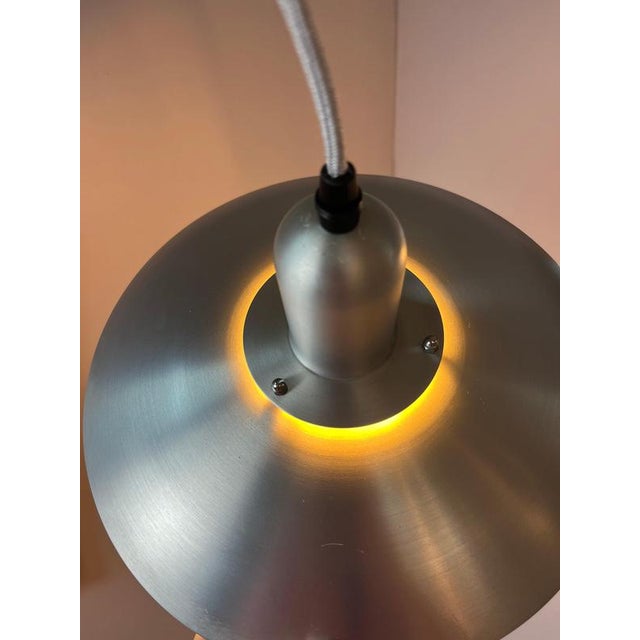 Silver Pendant Lamp from Jeka For Sale - Image 6 of 11