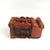 Mid 19th Century 19th Century Red Lacquered Wall Pocket Miniature For Sale - Image 5 of 7