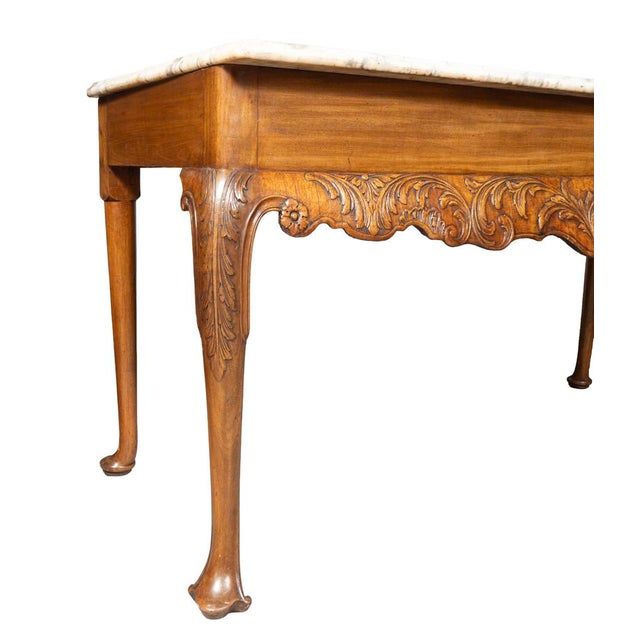 Irish Georgian Mahogany Console Table For Sale - Image 9 of 12