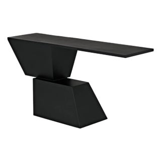 Pieta Console, Black Iron For Sale