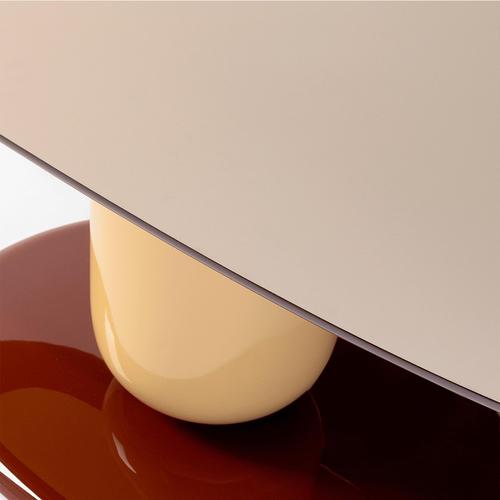 Blue 190 Explorer Dining Table with Glass by Jaime Hayon for BD Barcelona For Sale - Image 10 of 13