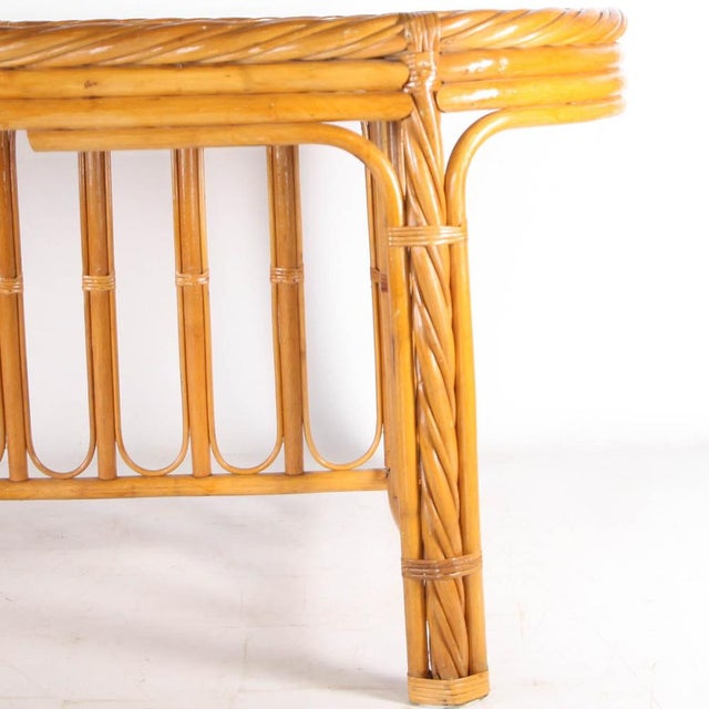 Vintage Rattan Dining Room, 1970s For Sale - Image 14 of 18