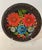 Mid 20th Century Vintage Floral Mexican Batea Wooden Tray Bowl For Sale - Image 4 of 9