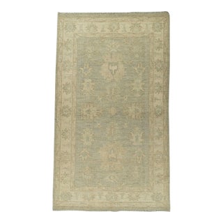 Oushak Rug 2'11" x 5'1" #21363 For Sale