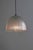 Silver Mid-Century Modern Ice Glass Pendant Lamp from Peill & Putzler, 1970s For Sale - Image 8 of 10