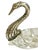 Mid 20th Century Vintage French Swan Salt Cellars - Pair For Sale - Image 5 of 9