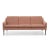 Mr olsen 3 seater oak fresh peach by warm nordic dimensions: d201 x w79 x h 78/46 cm material: textile upholstery, foam,...