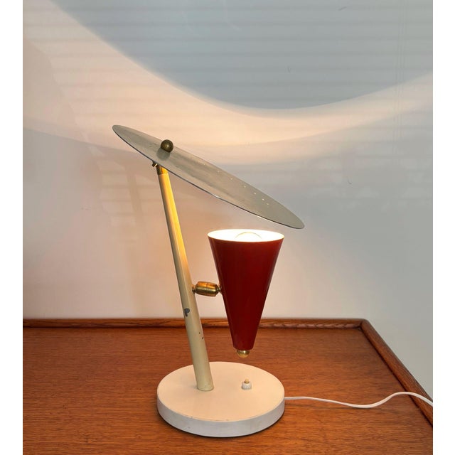 1950s Vintage Italian Desk Lamp, 1950s For Sale - Image 5 of 14