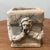 Traditional Mid 20th Century Sandstone Candle Holder/Mini Planter With Lion’s Heads by Hayes Parker For Sale - Image 3 of 12