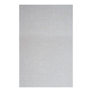 Handmade Borderless Wool Rug. 9' X 12' For Sale