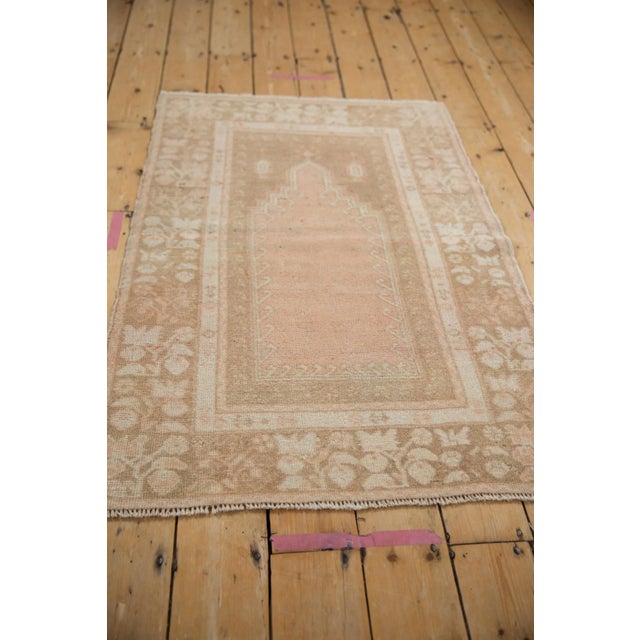 1980s Vintage Distressed Oushak Rug - 2'11" X 4'3" For Sale - Image 5 of 10