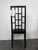 Japanese-Style Black Lacquered Chairs, Set of 6 For Sale - Image 6 of 11