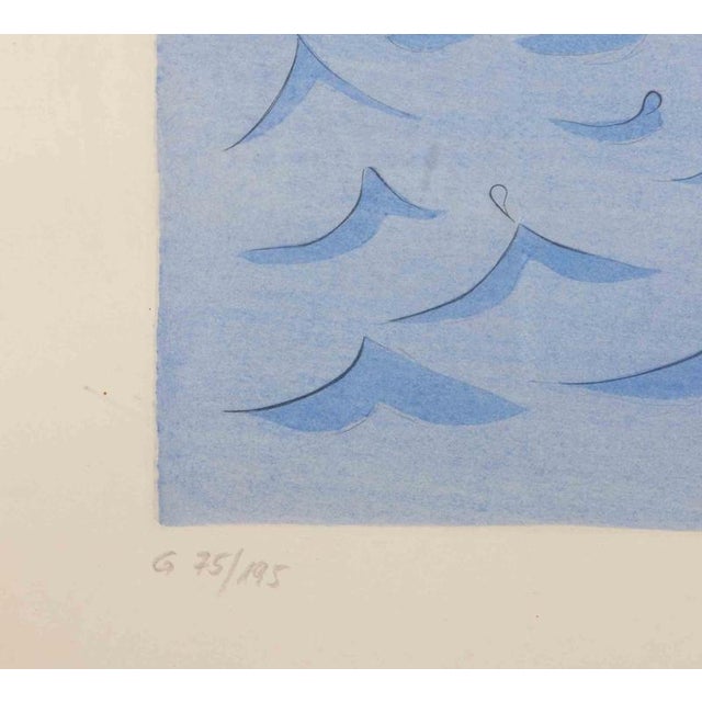 Zebulun, Edition 75/195, 1973, Etching and Drypoint For Sale - Image 3 of 5