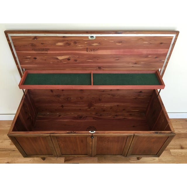 Lane Cedar & Walnut Hope Chest Chairish