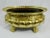 19th Century Polished Brass Large Jardiniere or Planter with Hollow Feet