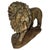 Hand carved alabaster lion in amazing condition.This is hand carved and unsigned.