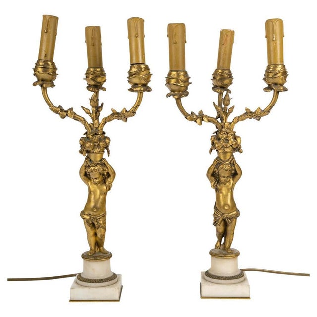 19th Century Louis XVI Candleholders from Barbedienne, Set of 2 For Sale - Image 9 of 9
