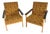 Scandinavian Art Deco Armchairs - A Pair For Sale