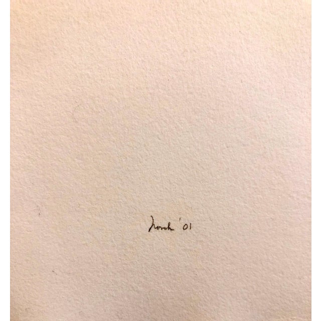 Contemporary Joe Novak, Abstract Color Field Gradient Monoprint Aquatint Etching California Minimalism, 2001 For Sale - Image 3 of 10