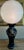 French Antique 19th Century Large Sevres Vase Globe Table Lamp, Ormolu Jules Prosper Legastelois Decorated With Gilt Bronze Cupids & Garlands For Sale - Image 3 of 13